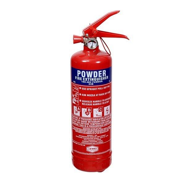 Jewel Carbon Steel 1 Kg ABC Powder Fire Extinguisher