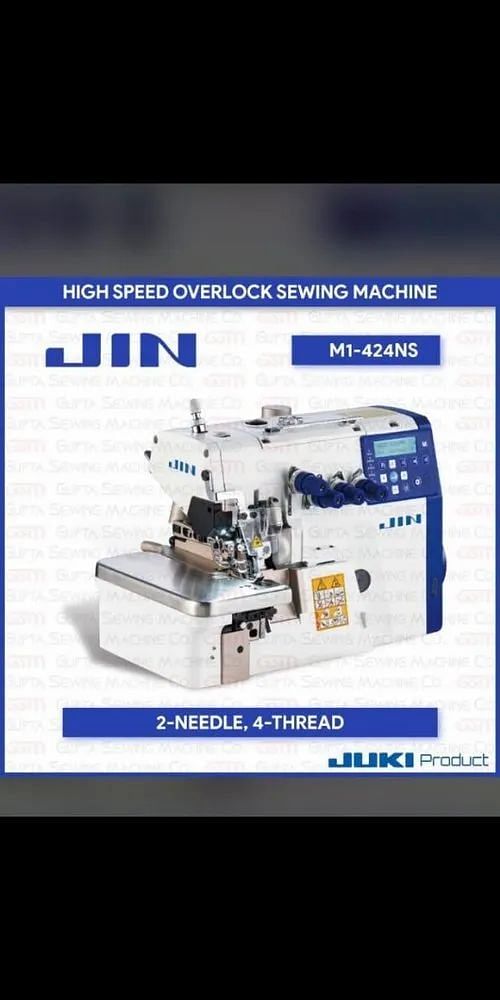 JIN 4 THREAD OVER LOCK MACHINE