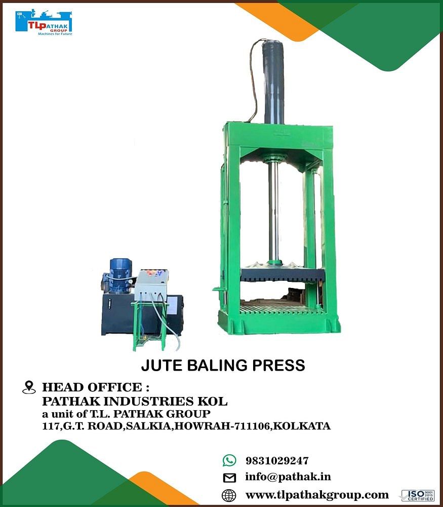 Jute Baling Press Machine