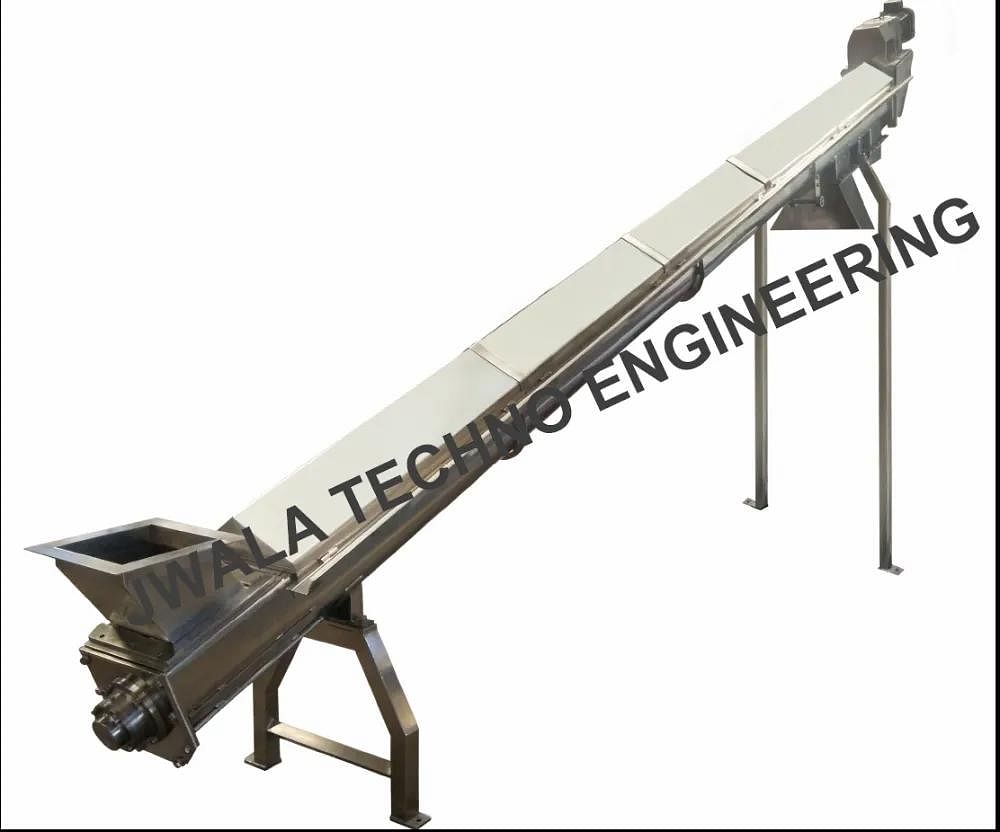 Jwala Stainless Steel Screw Conveyor