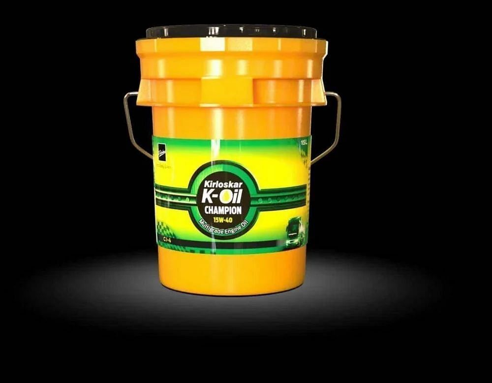 K Oil 15w 40 Cf4 Kirloskar Engine Oil, Bucket of 10 Litre