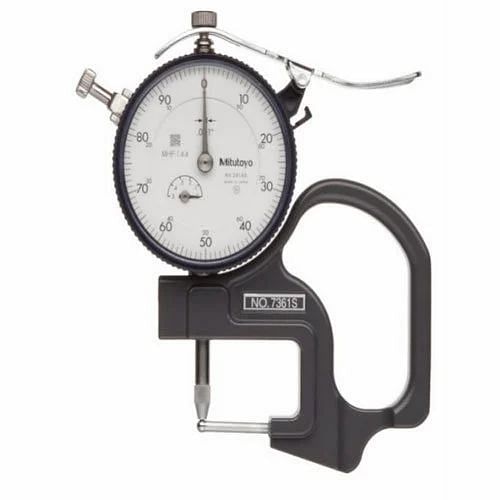 Kanjolia KANJOLIYA Dial Thickness Gauge Tester, 0 - 10 mm