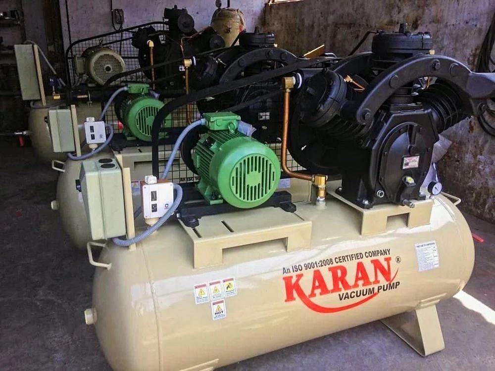 KARAN Dry Vacuum Pump, 0.5 HP