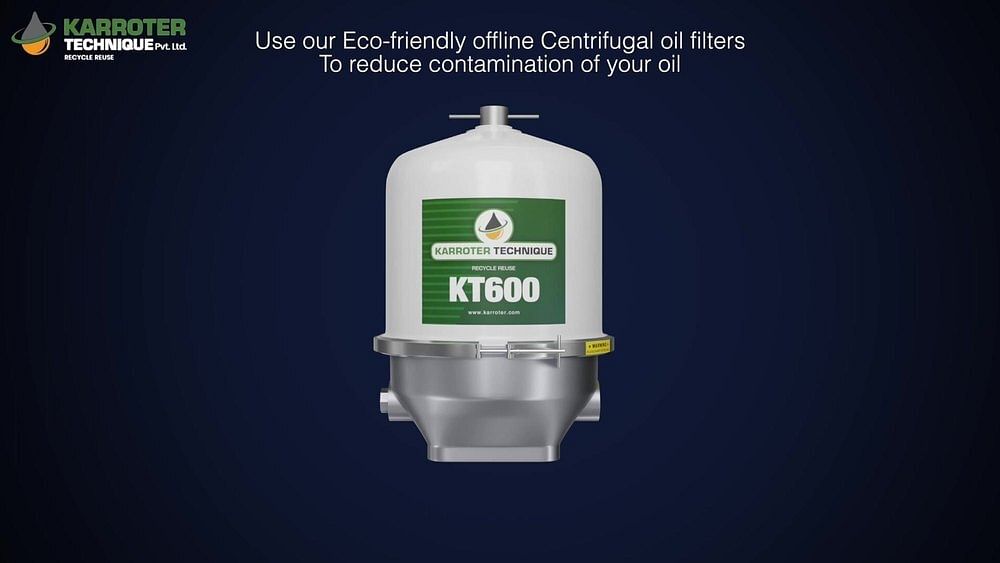 Karroter Technique Centrifugal Oil Separator