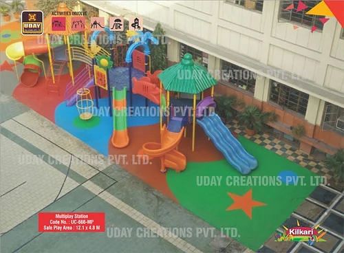 Kilkari Children Outdoor Multiplay Station, Size: 12.1 X 4.8 M