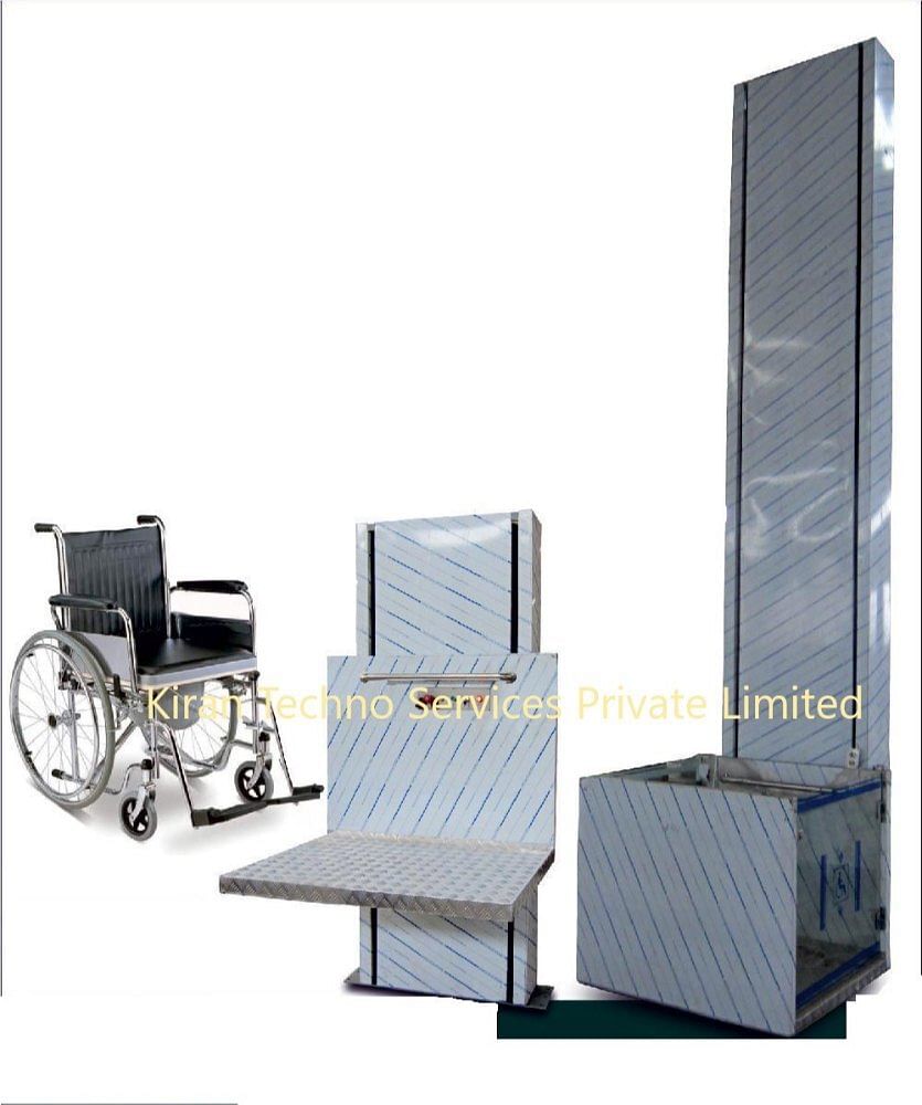 Kiran Manual(Caged) Special Wheelchair Lift