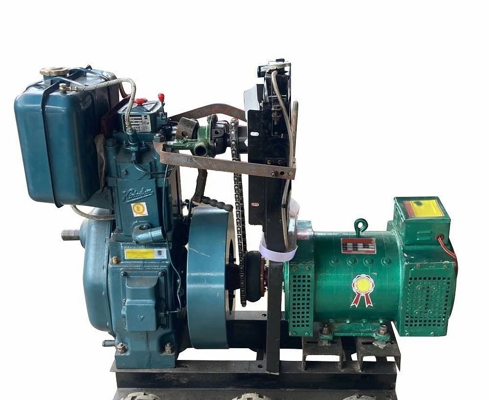 Kirloskar Single Phase AC Diesel Generator, Power: 5 kVA