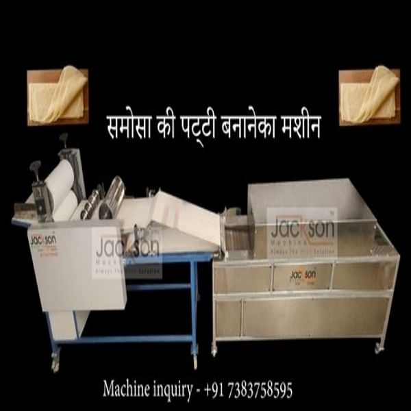 Samosa strip making machine, 1 Hp With Vfd