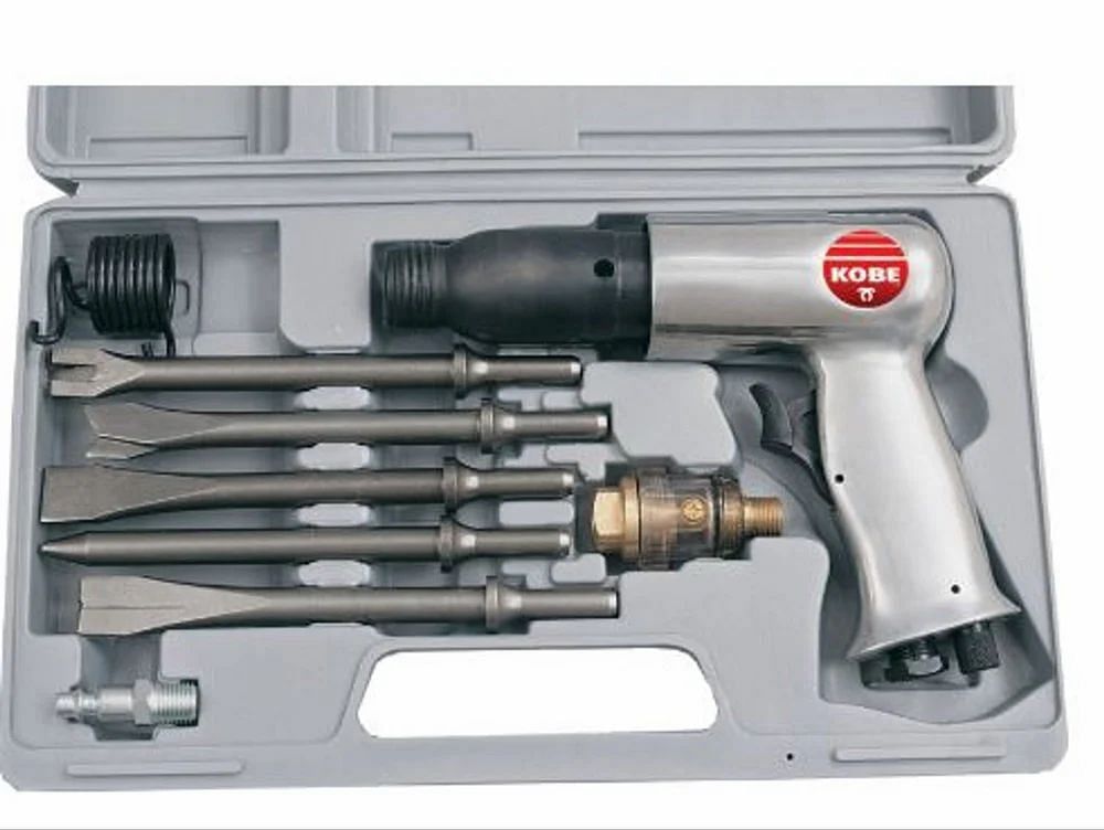 Kobe Air Hammer Kobe Red Line Hp2090K Heavy Duty Hammer and Chisel Kit KBE2703100K