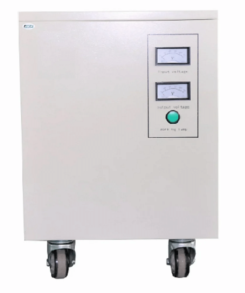 Koiri 30 KVA 3 Phase Copper Wound Servo Voltage Stabilizer (300-460V)- Natural Air Cooled