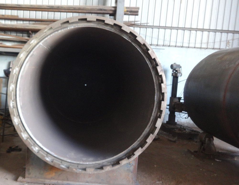 Krish Engineering Cylindrical Autoclaves For Aac Plant, Automation Grade: Manual, 50 KW