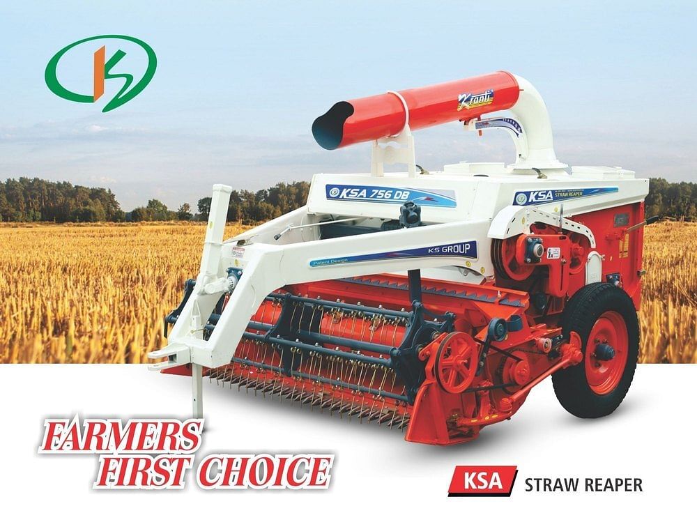 KS 756 DB Straw Reaper, 2