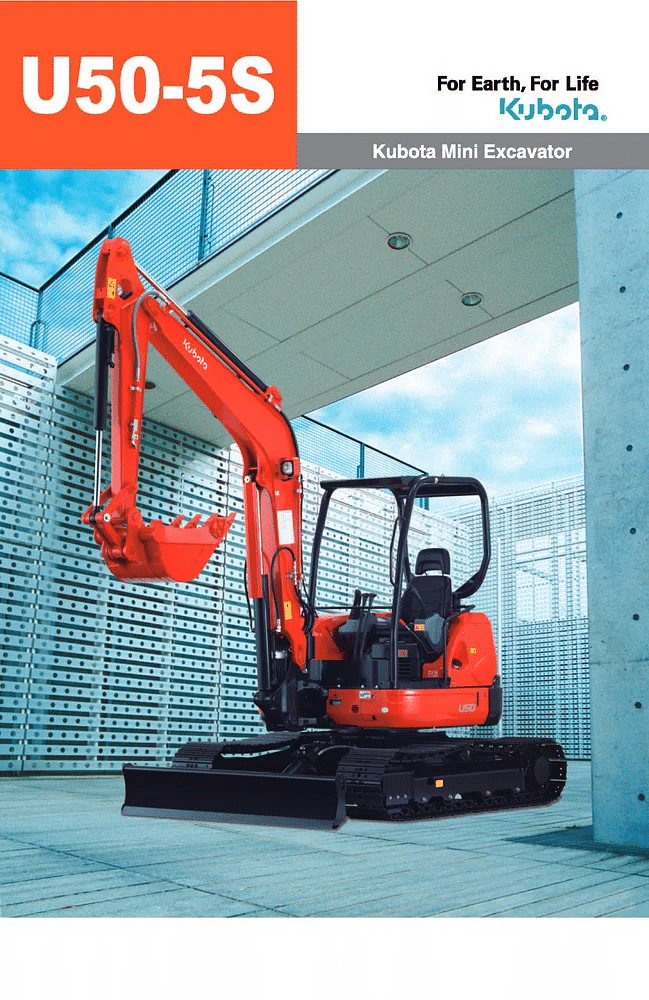 Kubota U50 5s Mini Excavator