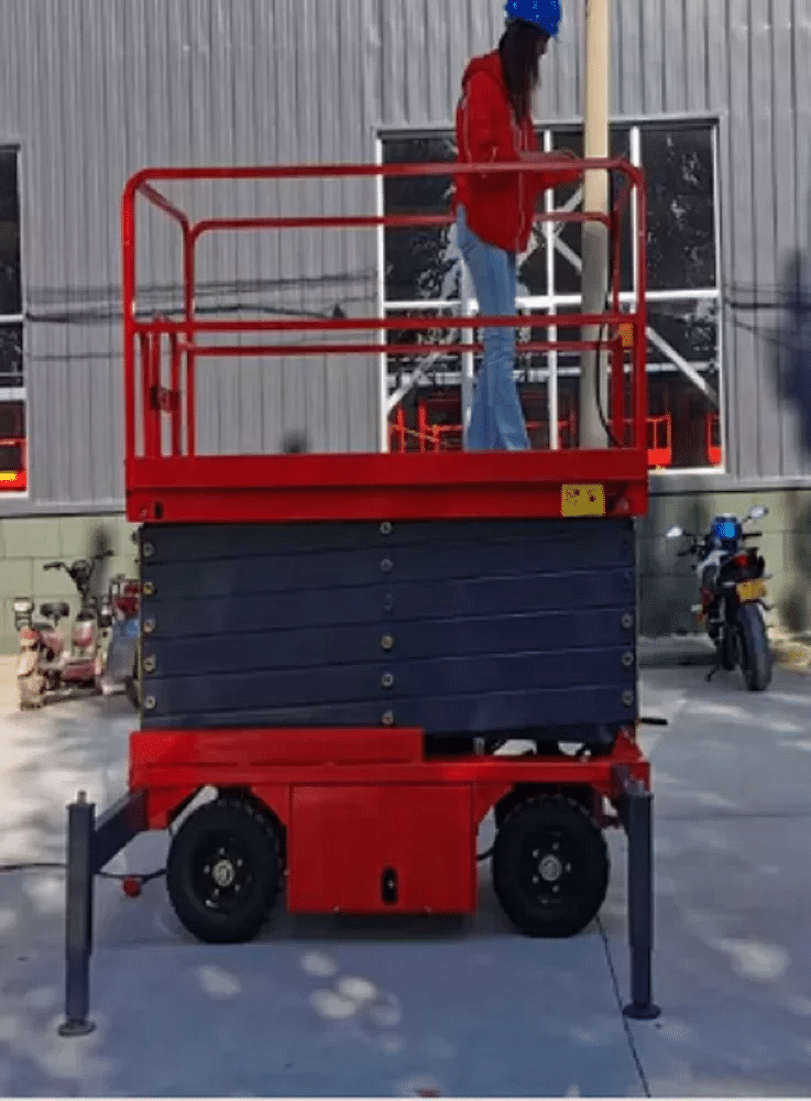 KUNJ Aerial Scissor Lift Table, Working Height: 30 feet