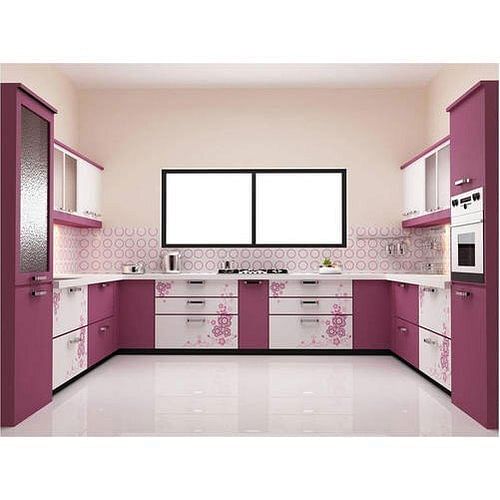 L Shape Modular Kitchen