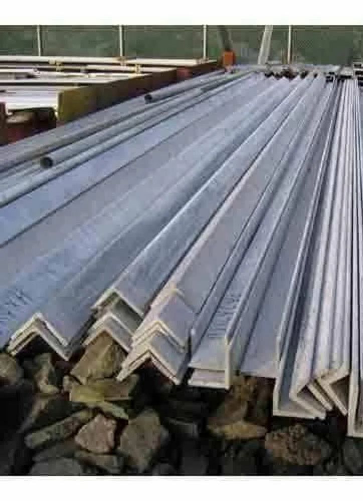 L Shaped Mild Steel Ms Angle Channel, For Construction, Length: 6 Meter