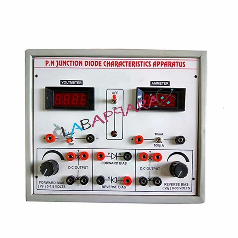 Labappara SS Body Semi Conductor Diode Characteristic Apparatus For Physics, Modal Number: Lab-136