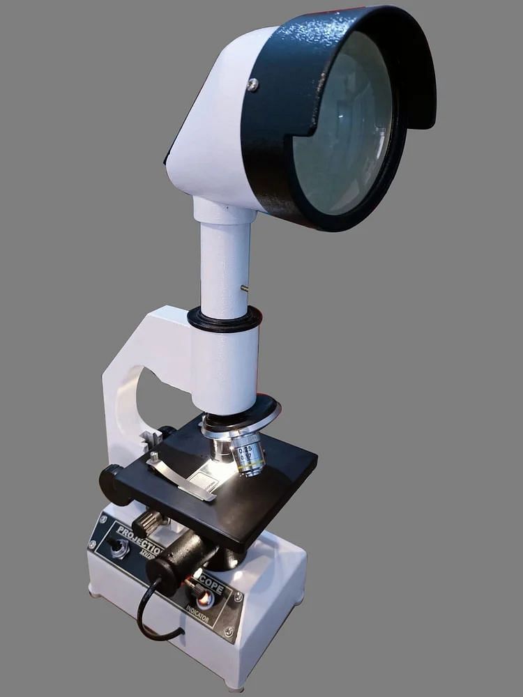 Laboratory Projection Microscope, Magnification: 100x