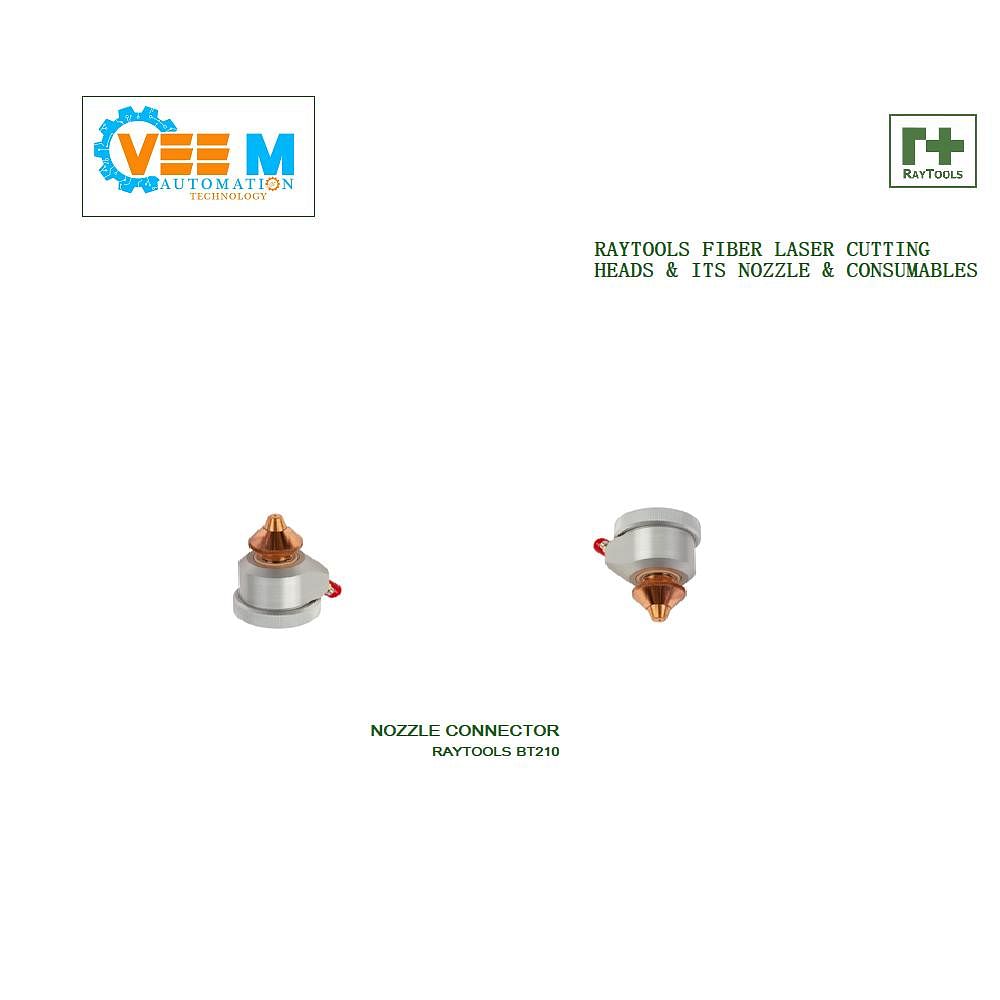 Laser Nozzal connector for Raytool head BT210