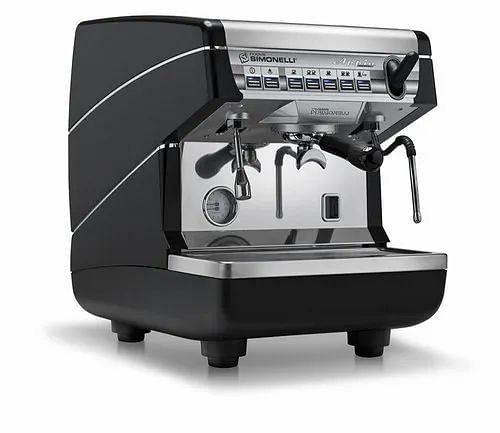 Lavazza Nuova Simonelli Appia 1 Group Machine-Appia 1 Group, Black & Silver