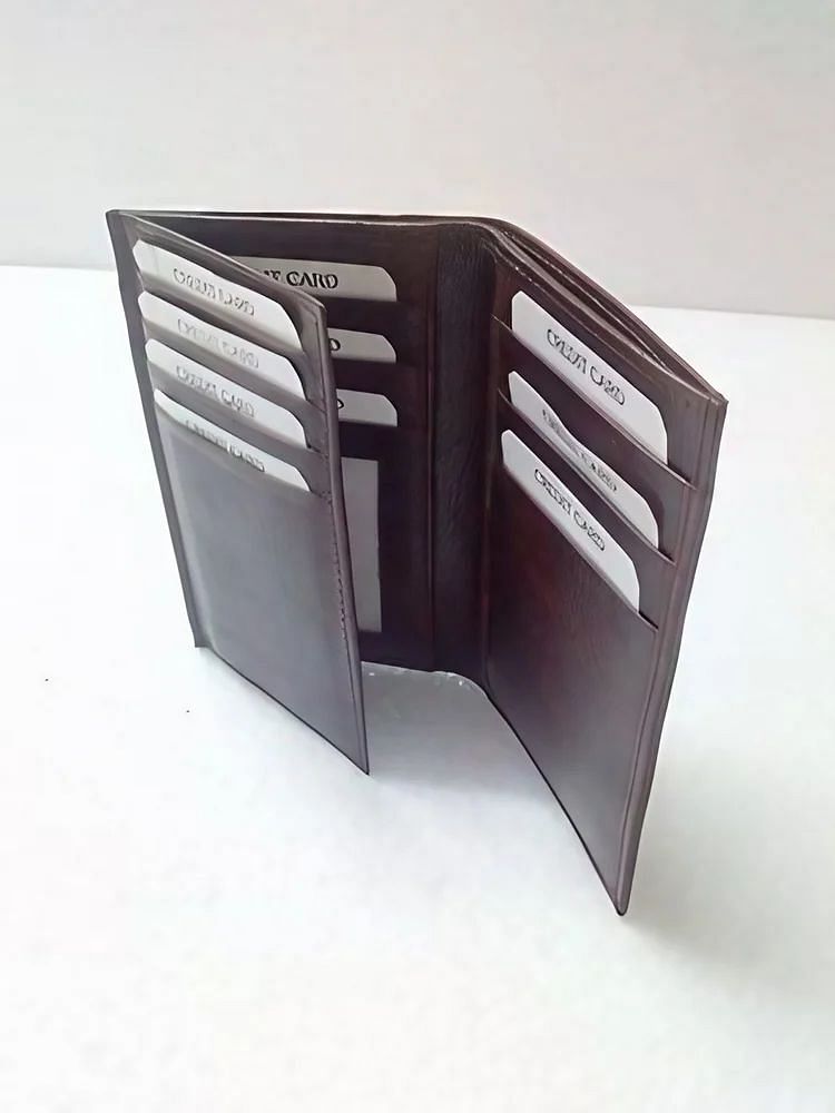 Leather Credit Card Holder, Size: 12 X 10 Cm