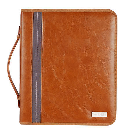 Leather Document File Folder, For In Hotels, 12 x 6 inch