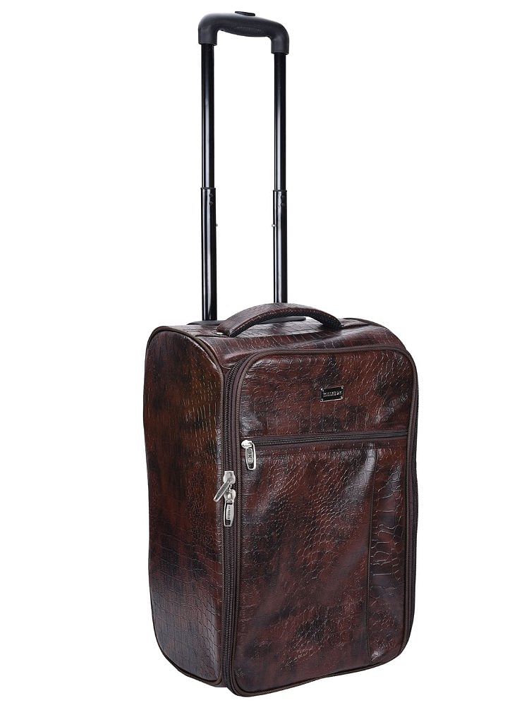 Leather Trolley Bag