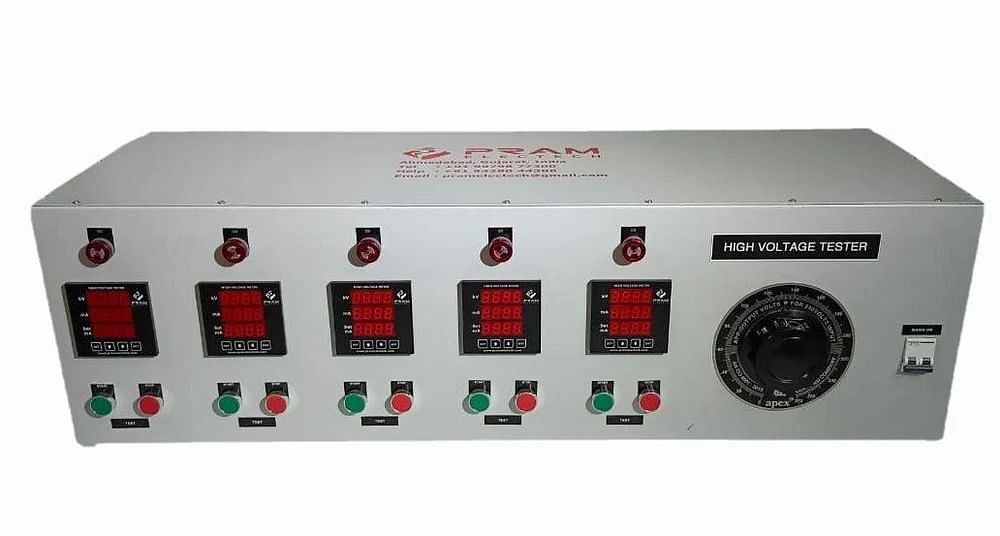 LED 5 Channel Ac High Voltage Tester, 7 kV