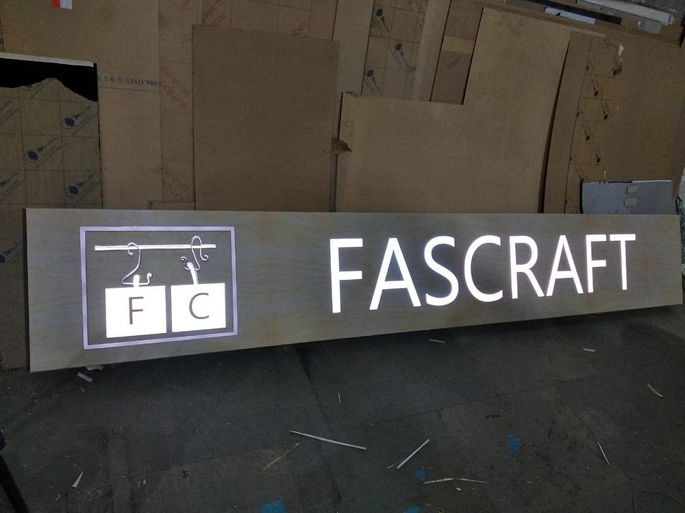 Led Acp Glow Sign Boards