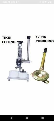 Led light tikki fitting machine