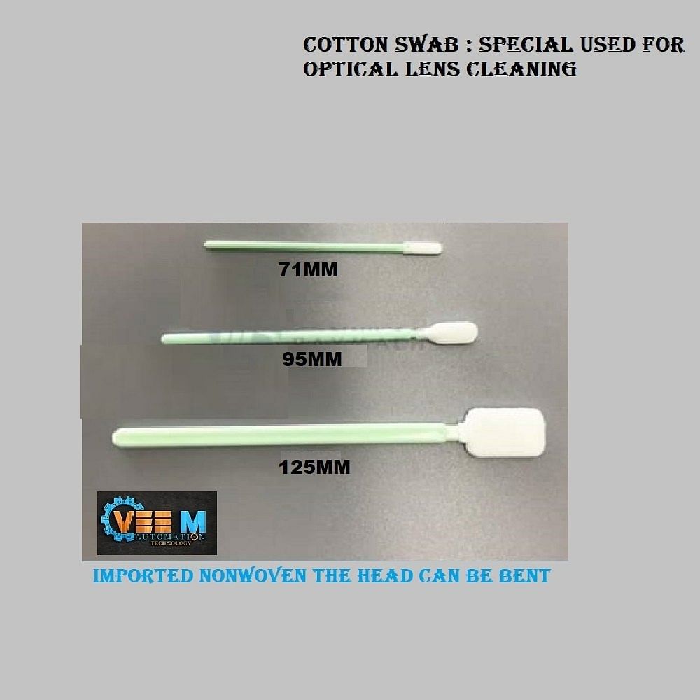 Lens Cleaning Cotton Swab Buds, Packaging Type: Polibag