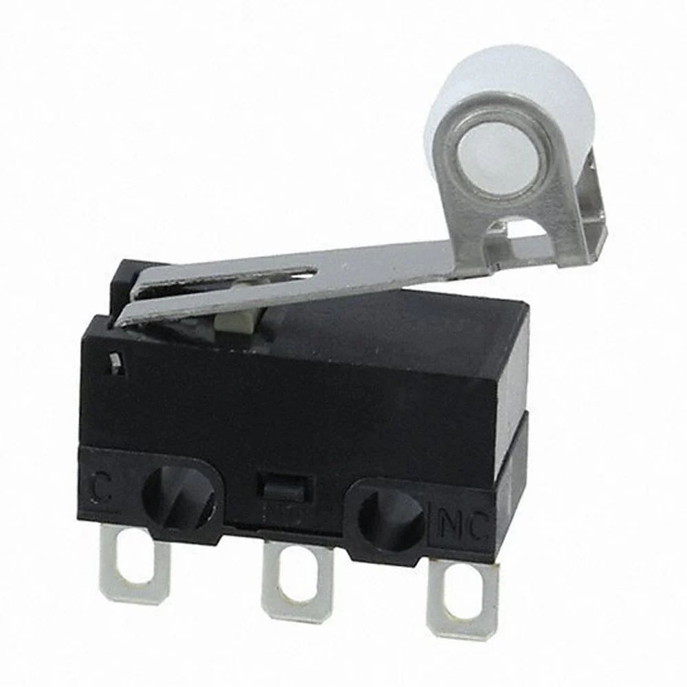 Lever SPST D2F-FL2-D3 Omron Micro Switch, 5A