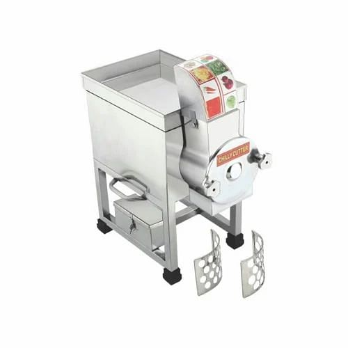 Life Time Ss Chilli Cutting Machine, for Commercial, Capacity: 200 Kg/Hr