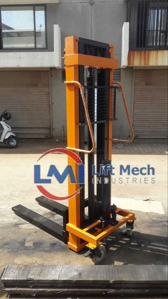 LMI MS Hydraulic Pallet Stacker, 1150 Mm, 3000 Mm