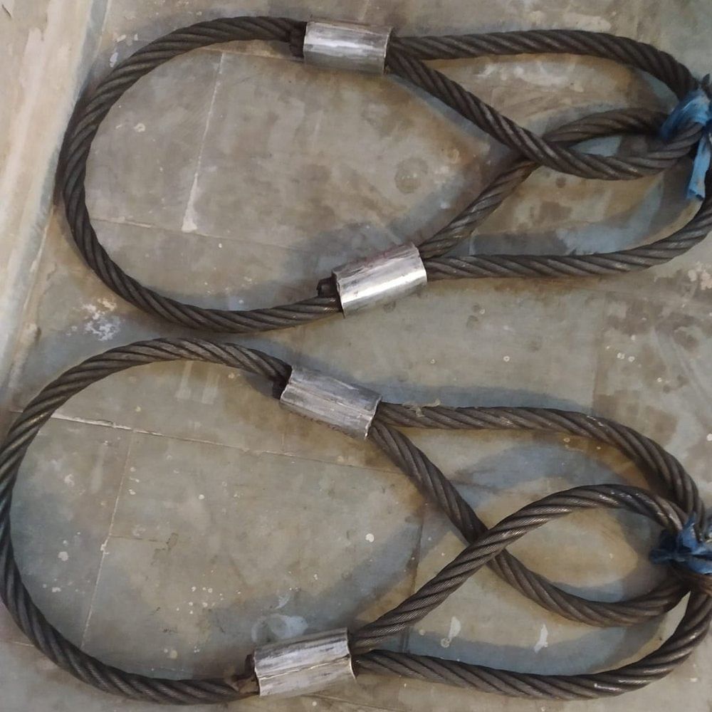 Loop Wire Rope Slings, Capacity: 2 Ton