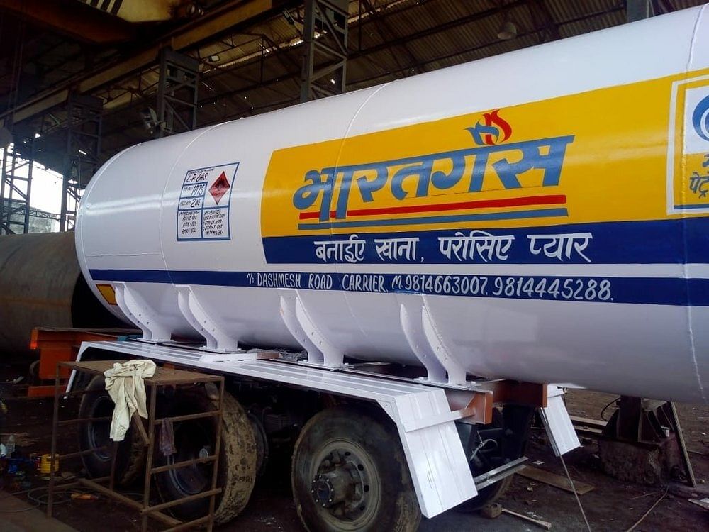 LPG Gas Transportation Tanker