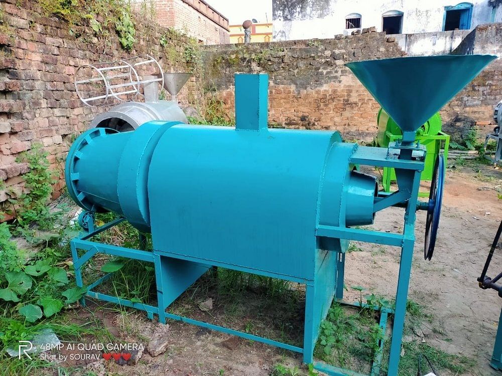 LPG Katori Roasting Machine, For Industrial, Capacity: 200kg/hr