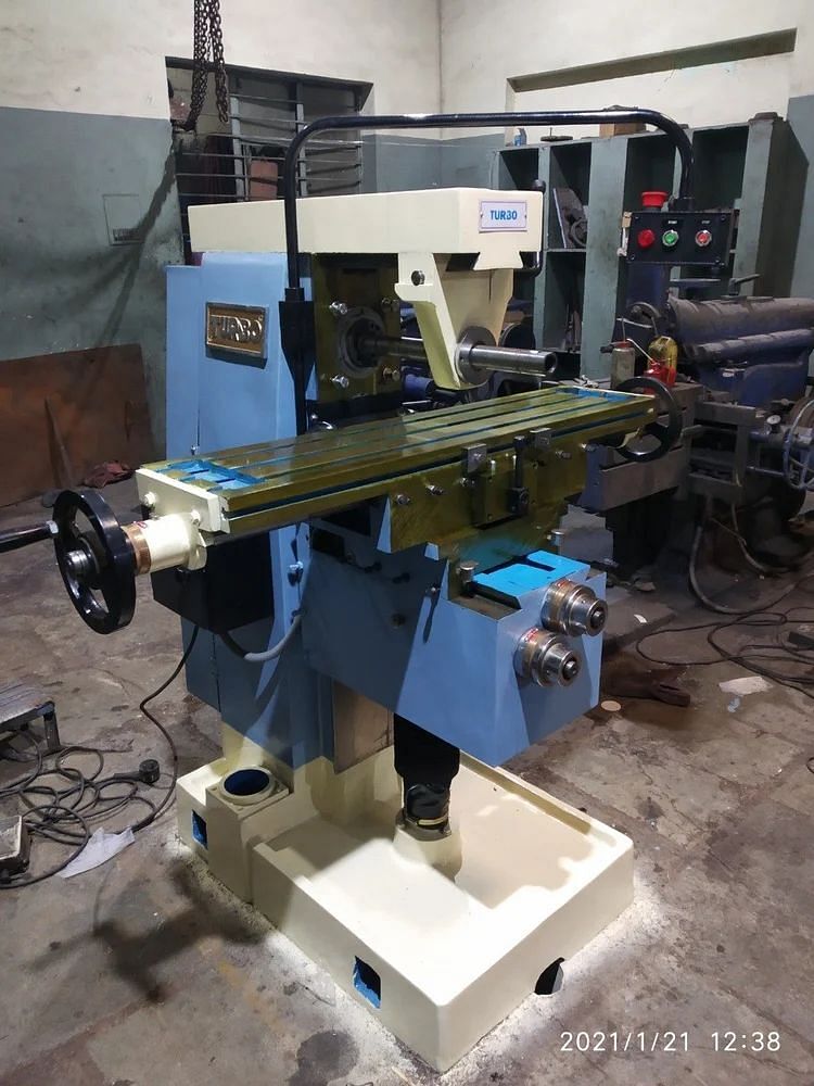 MacPower Industries Horizontal Turbo Universal Milling Machine, Model Name/Number: MAC-2