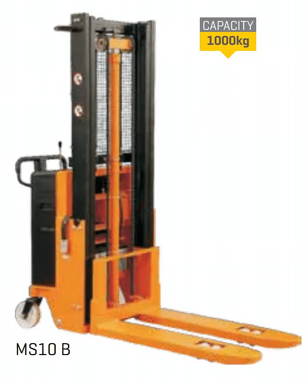 Maini 1000 kg Semi Electric Stacker, For Material handling, 560