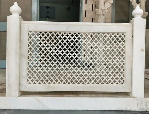 Makrana white marble jali