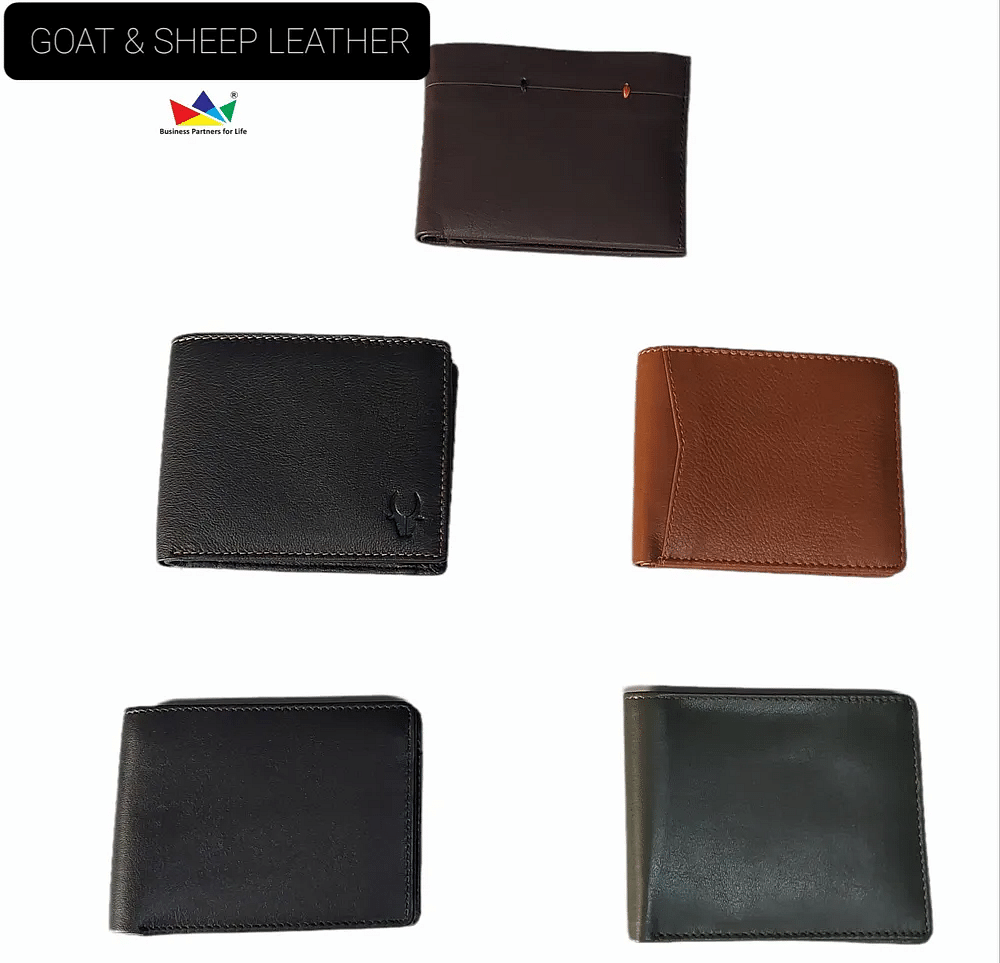 Male Black Brown Tan Designer Mens Wallet, Card Slots: 6, Size: 12X10cm