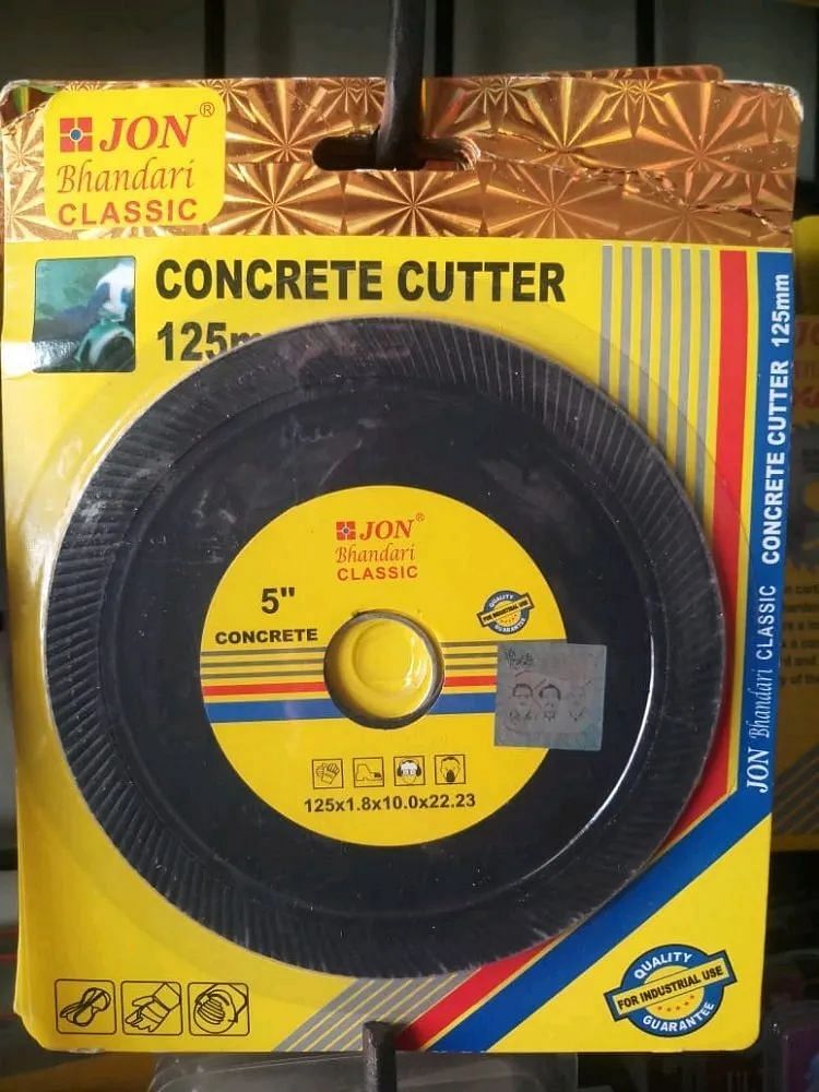 Manual 125 mm Jon Bhandari Classic Concrete Cutter blade, Electric, 500 G