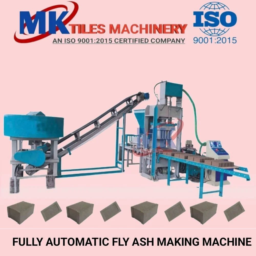 Manual Fly Ash Brick Making Machine, 1000 Bricks per Hour