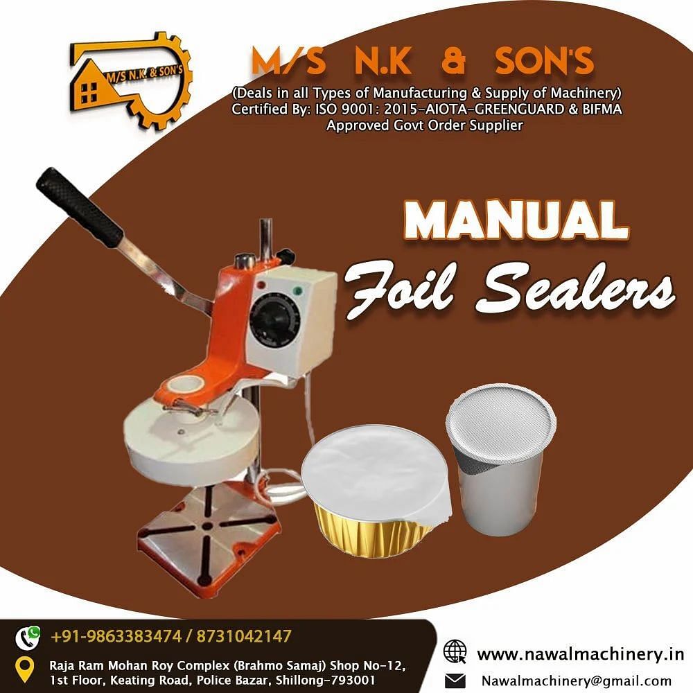 Manual Foil Sealer