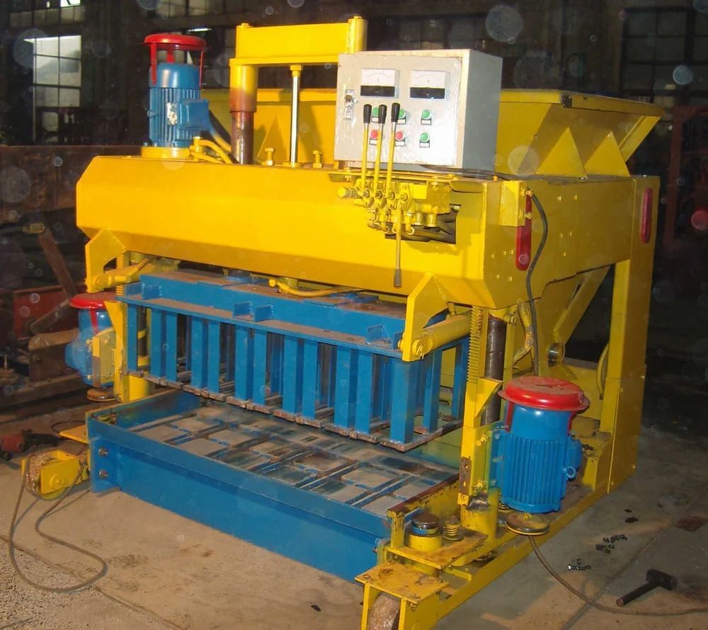 Manual Hollow Cement Bricks Making Machine