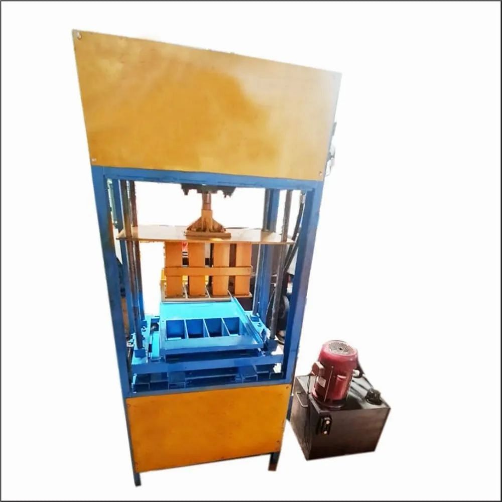 Manual Hydraulic Bricks Making Machine