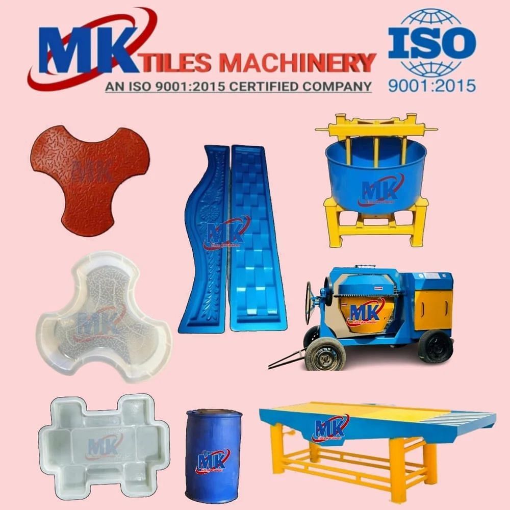 Manual Interlocking Paver Block Making Machine In Jaipur Rajasthan, Capacity: 1000 Blocks per Hour