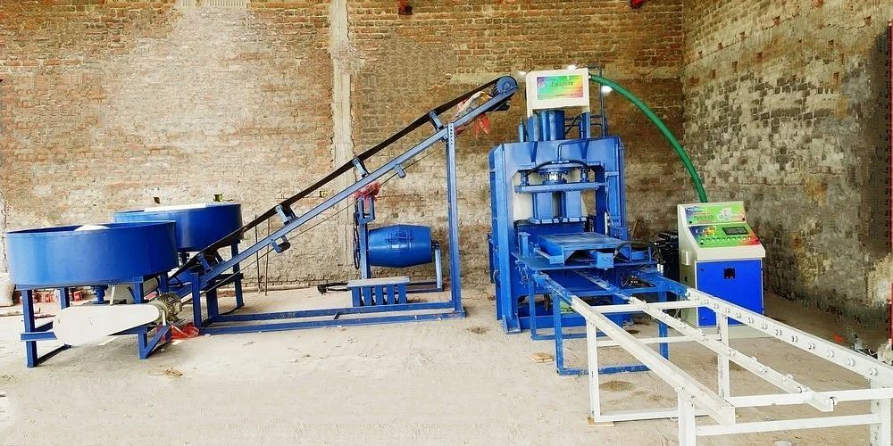 Manual Interlocking Pavers Briks Machine