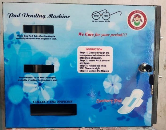 Manual Sanitary Napkin Vending Machine