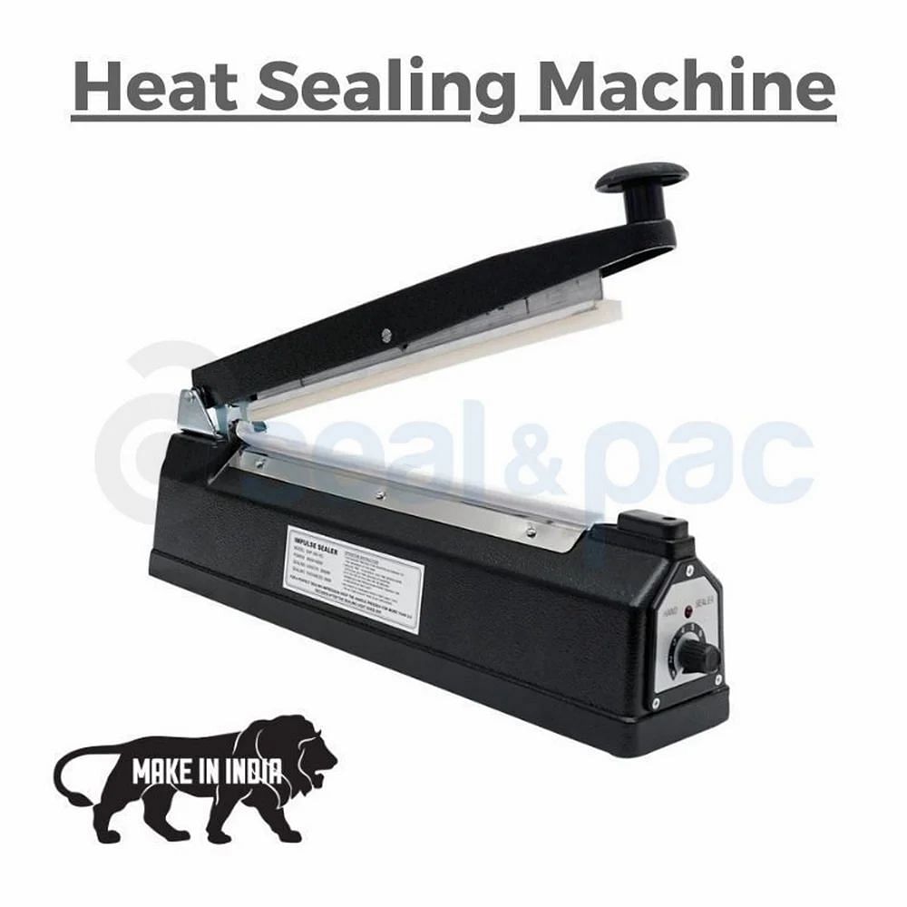 Manual Stainless Steel 200MM Impulse Heat Sealing Machine, Capacity: 10 Pieces/Minute